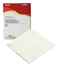 Hollister 529967 Restore Silver Calcium Alginate Dressing, 2 x 2 Inch