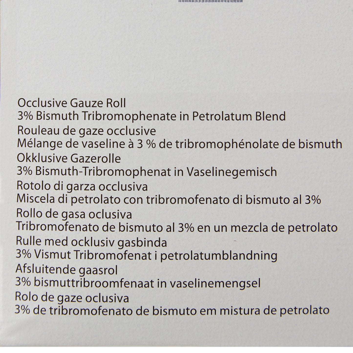 Xeroform™ Occlusive Petrolatum Impregnated Dressing, 4 Inch x 3 Yard