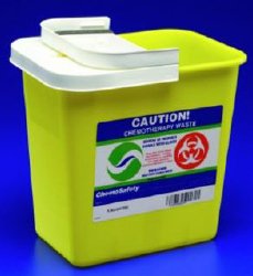 Cardinal 8931PG2 SharpSafety Chemotherapy Waste Container, 12 Gallon
