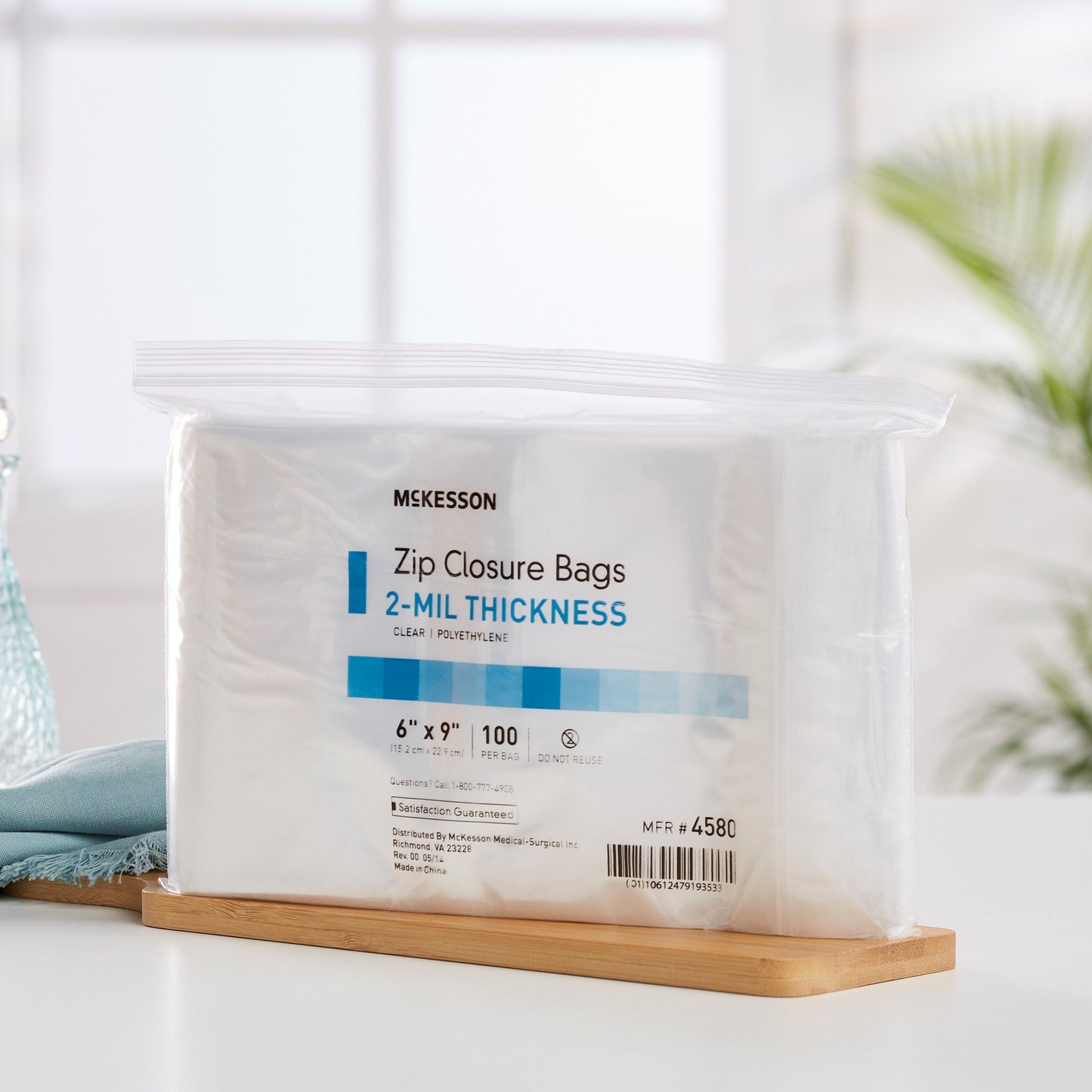 McKesson Zip Closure Bag, 6 x 9 Inches