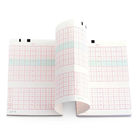 EdanUSA & MDPro FETAL-P Recording Chart Paper Edan Z-Fold