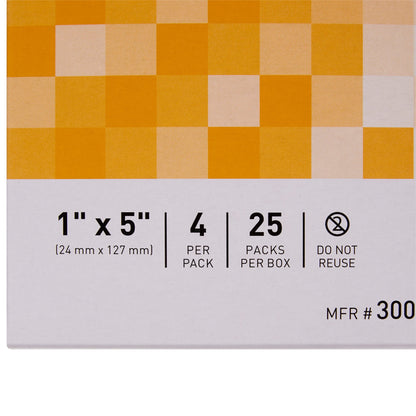 McKesson Non-Reinforced Skin Closure Strip, 1 x 5 Inch