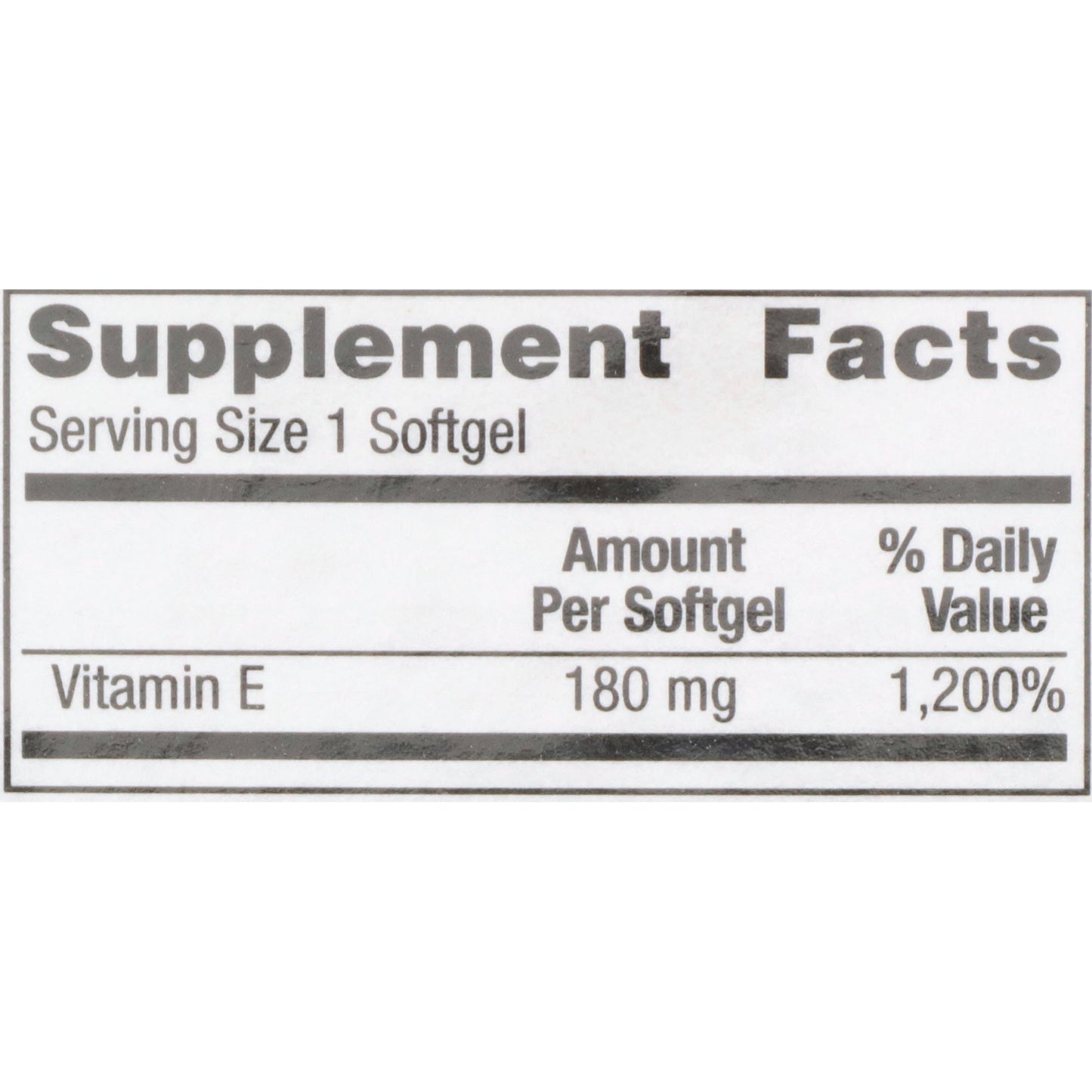 Geri-Care® Vitamin E Supplement