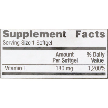 Geri-Care® Vitamin E Supplement