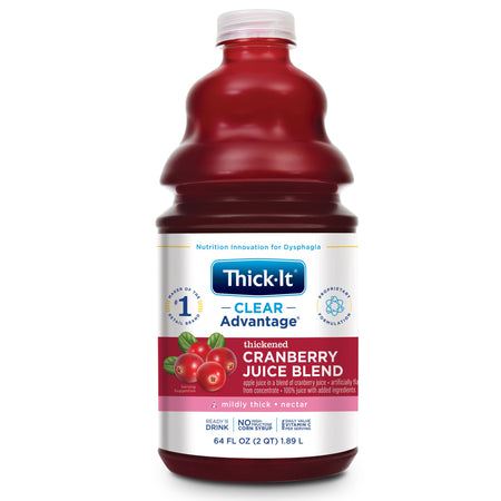Kent Precision Foods B458-A5044 Thick-It Clear Advantage Nectar Consistency Cranberry Thickened Beverage