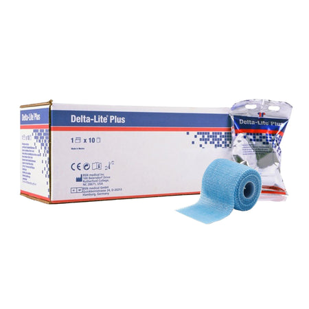 BSN 7345835 Delta-Lite Plus Light Blue Cast Tape, 2 Inch x 4 Yard