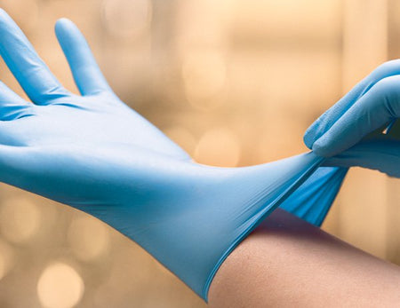Cardinal 2D73EB60 Protexis Blue with Neu-Thera Polyisoprene Surgical Glove, Size 6, Blue
