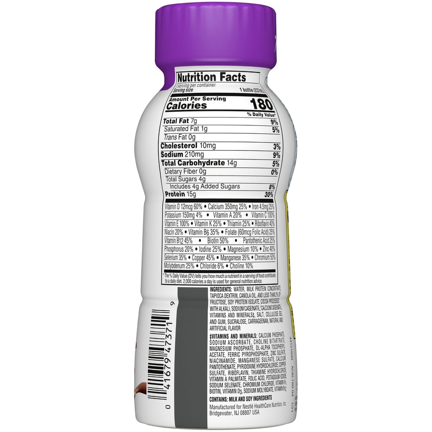 Boost® Women Chocolate Balanced Nutritional Drink, 8 oz. Bottle