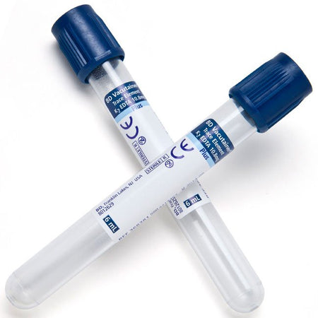 BD 368381 Vacutainer® SPC Plus Venous Blood Collection Tube K2 EDTA Additive 6 mL BD Hemogard™ Closure Plastic Tube