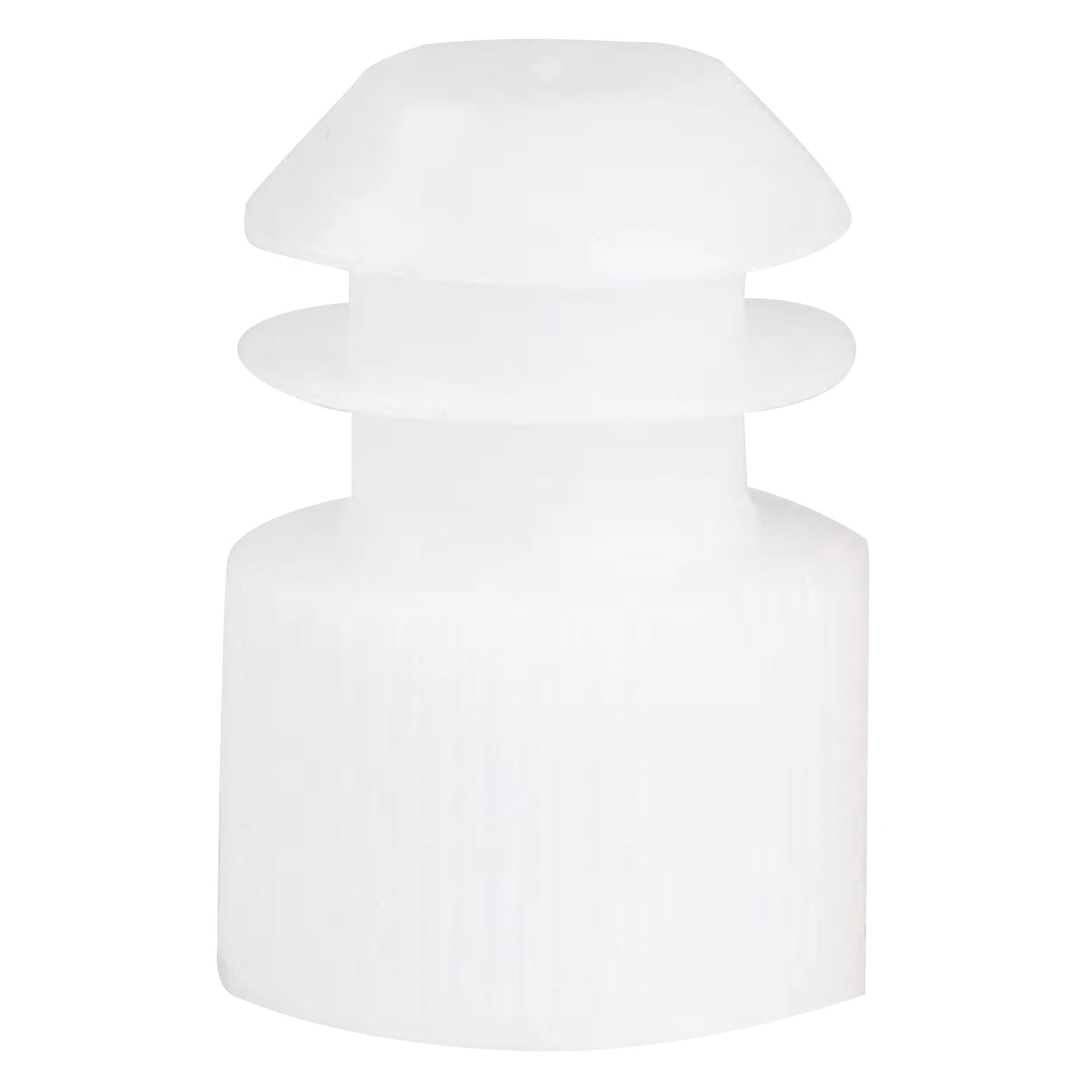 McKesson Tube Closure Flanged Plug Cap White Polyethylene 1000 per Bag