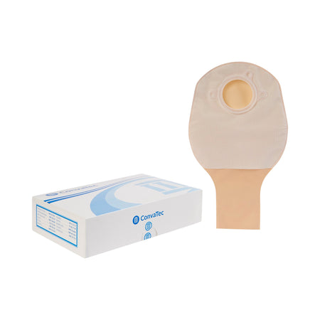 ConvaTec 401507 Sur-Fit Natura Two-Piece Opaque Colostomy Pouch, 10 Inch Length