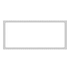 PDC® White Blank Thermal Label, 1-1/2 x 3-1/2 Inch