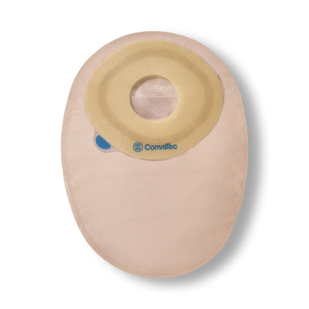 ConvaTec 416704 Esteem + One-Piece Closed End Opaque Filtered Ostomy Pouch, 1-Inch Stoma