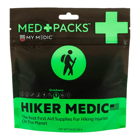 MyMedic MM-MED-PACK-HKR-EA-V2 Med Packs First Aid Kit for Hikers – Outdoor Injury