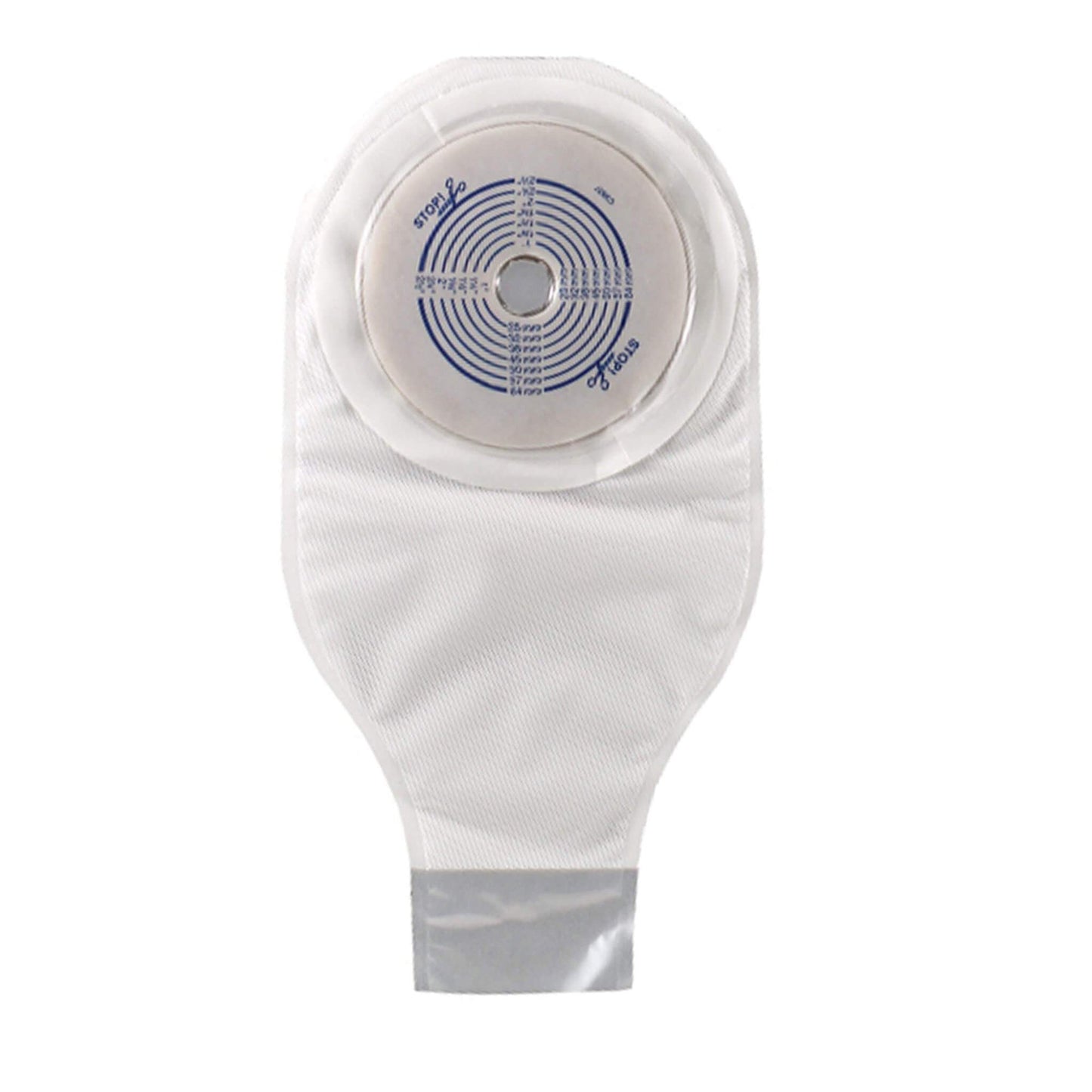 Convatec 22771 ActiveLife® One-Piece Drainable Transparent Colostomy Pouch, 12 Inch Length, 3/4 to 2½ Inch Stoma