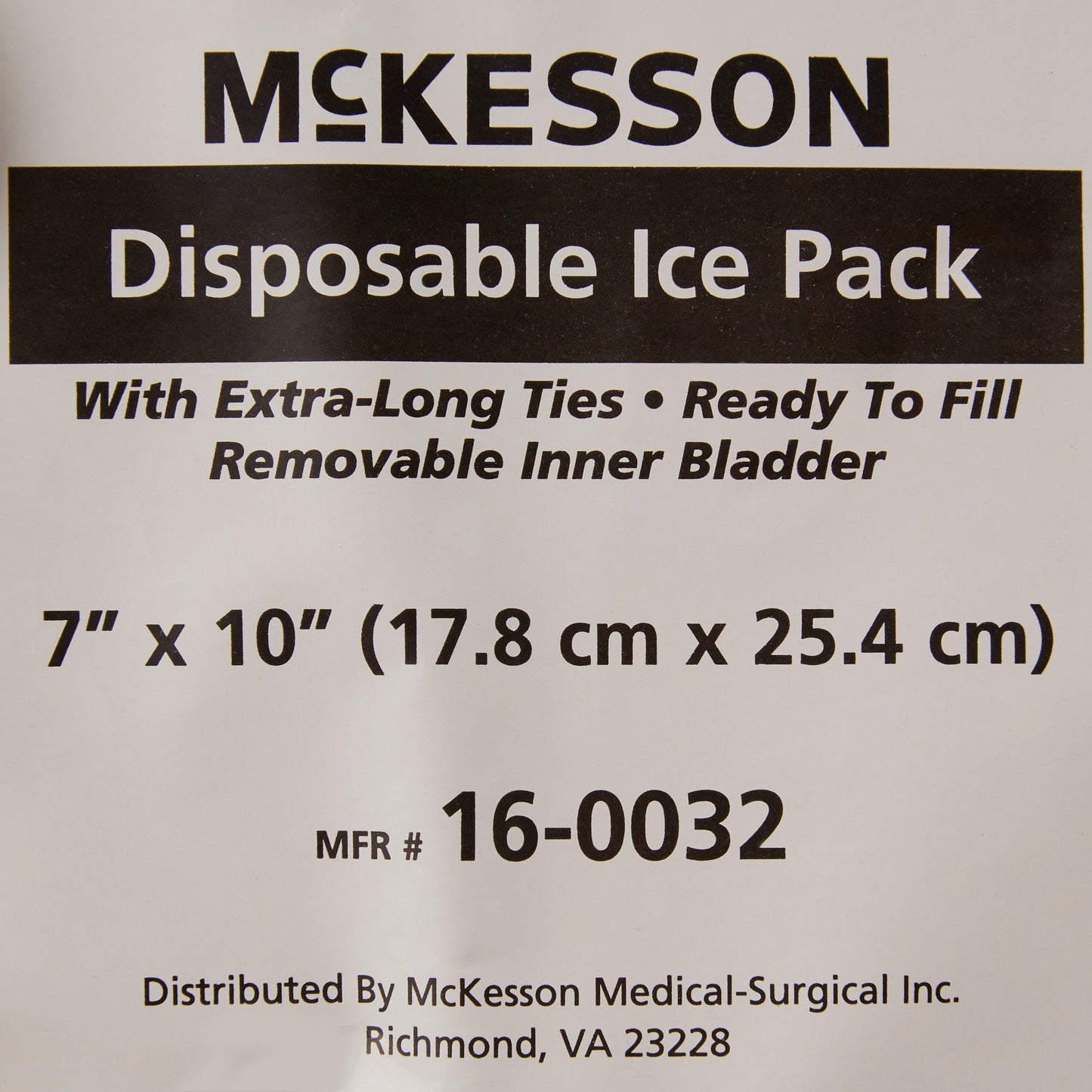 McKesson Ice Bag, 7 x 10 Inch