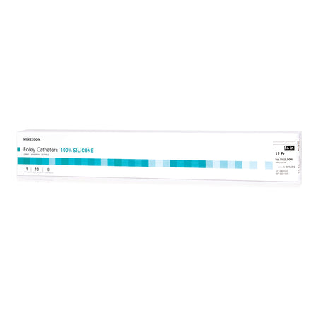 McKesson 16-SFOL512 Foley Catheter, 12 Fr., 16 Inch, Standard Tip