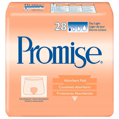 Tena® Promise® Day Light Heavy Incontinence Pad, 15-Inch Length