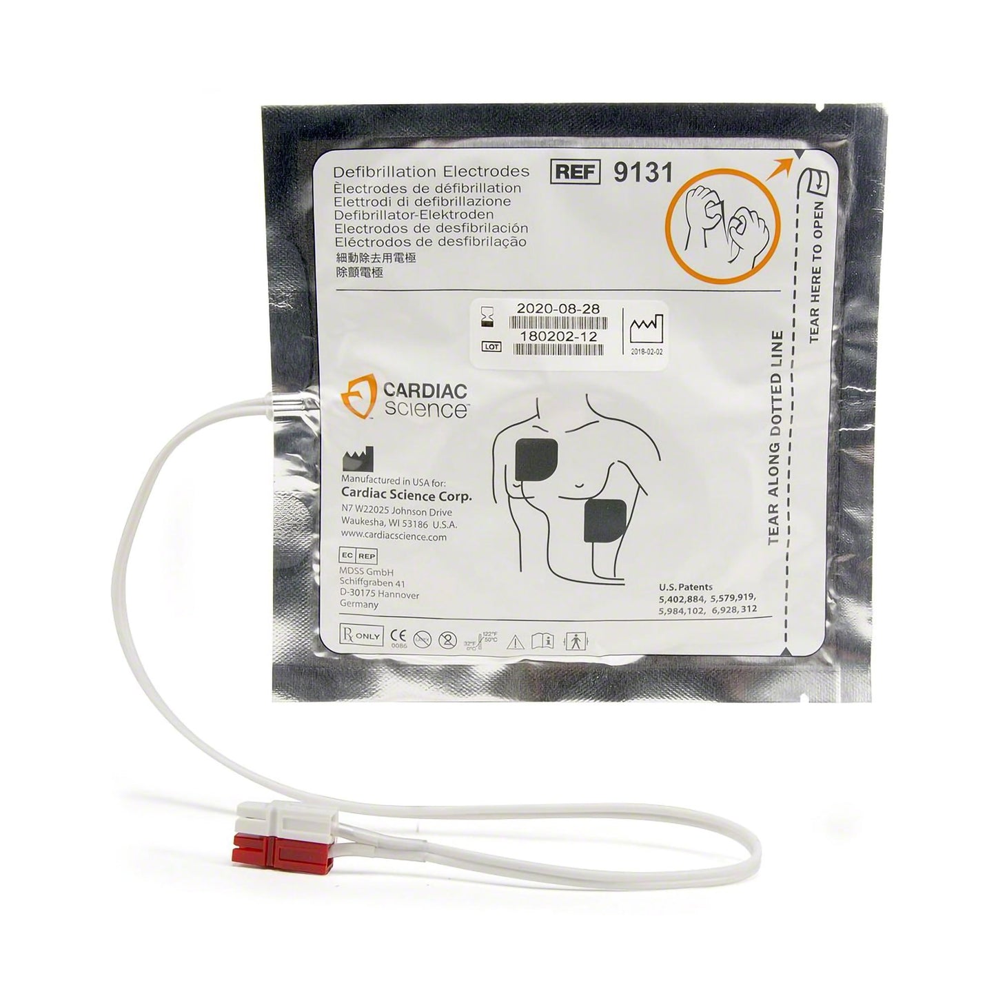 Cardiac Science Defibrillating Electrode