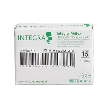 Miltex® Stainless Steel Surgical Blade, Size 15