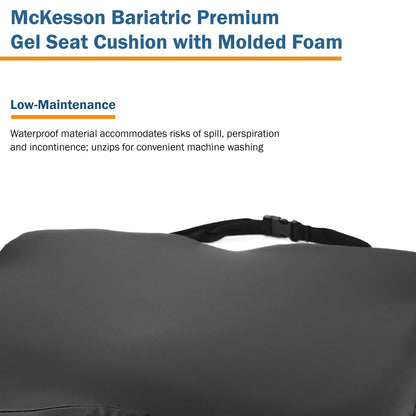 McKesson Premium Molded Foam Seat Cushion, 22 x 18 x 3 Inch