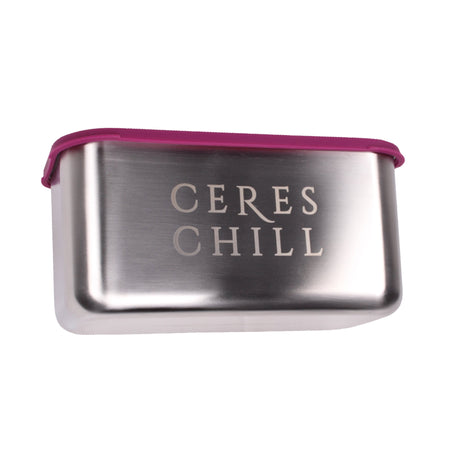 Ceres Chill Co CC-1-MLK-STCH-LX Chill Milkstache Luxe Breast Milk Freezing Container