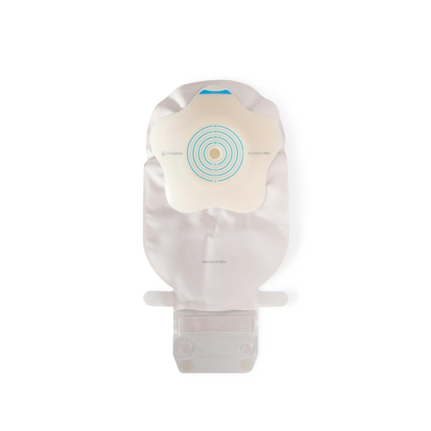 SenSura® Mio Convex Flip 1-Piece Transparent Ostomy Pouch, 10 – 60mm Stomas