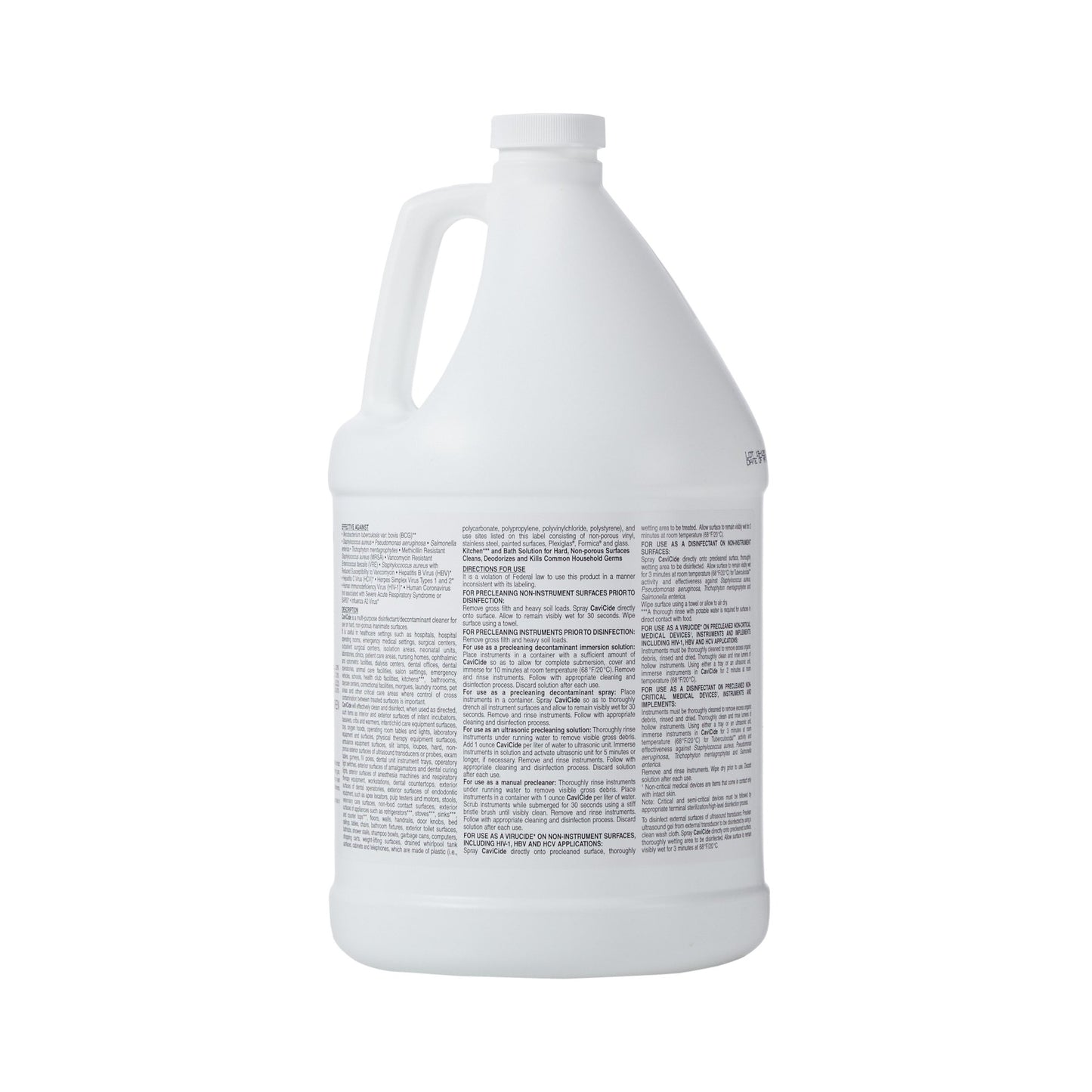 CaviCide Surface Disinfectant Cleaner, Alcohol Based, 1-gallon jug