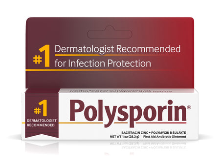Johnson & Johnson Consumer 512378900 Polysporin Bacitracin / Polymyxin B First Aid Antibiotic, 1 oz. Tube