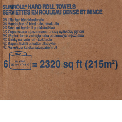 Scott® Control Slimroll™ White Paper Towel, 8 Inch x 580 Foot, 6 Rolls per Case