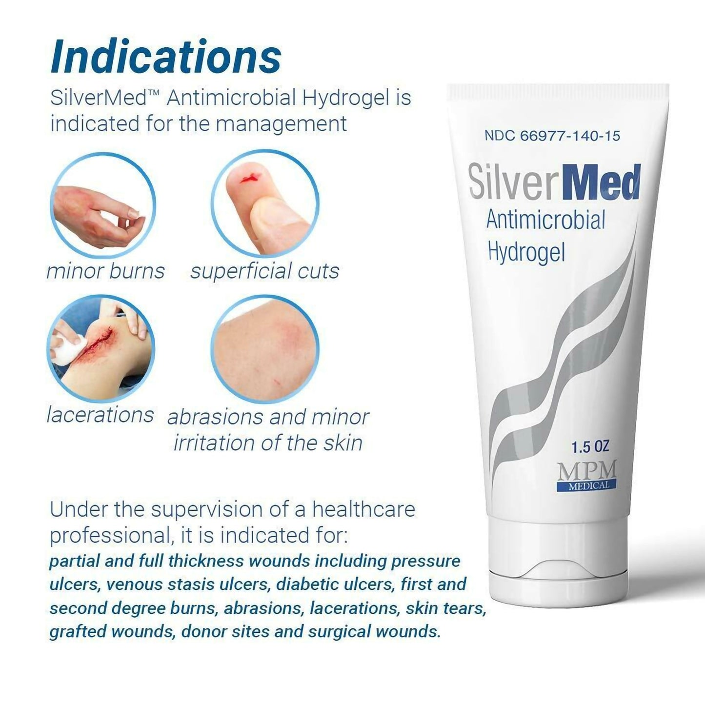 SilverMed™ Antimicrobial, 1½ oz. tube
