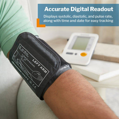 McKesson Aneroid Sphygmomanometer with Large Cuff, Automatic Inflation, 1 Tube