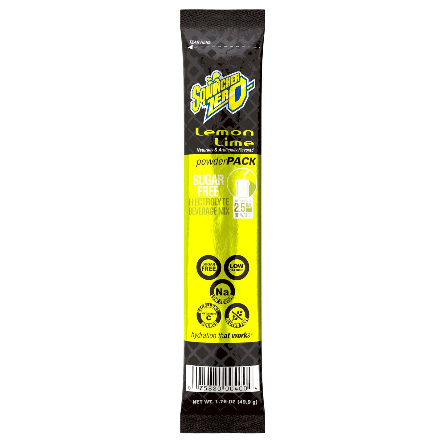 Sqwincher® Zero Lemon-Lime Electrolyte Replenishment Drink Mix