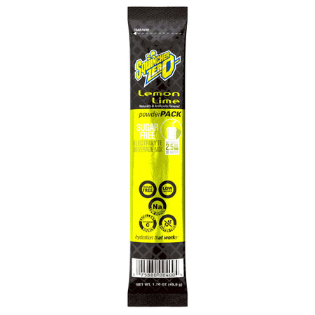 Kent Precision Foods 159016800 Sqwincher Zero Lemon-Lime Electrolyte Replenishment Drink Mix