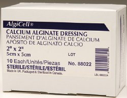 Gentell 88048 Algicell Calcium Alginate Dressing, 4 x 8 inch
