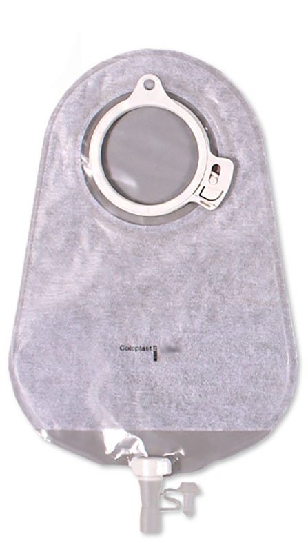 Coloplast 1756 Assura 2-Piece Opaque Urostomy Pouch, Blue Match