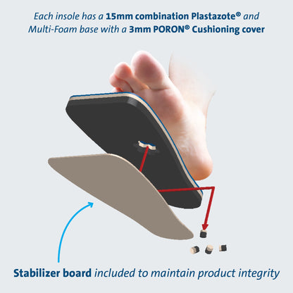 Darco International PegAssist™ Insole, Extra Large