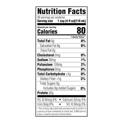 Gelatein® 20 Orange High Protein Gelatin, 4-ounce cup