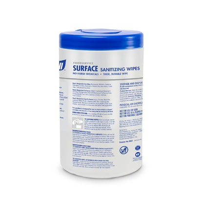 Purell® Foodservice Surface Sanitizing Wipes, 7 x 10 Inch