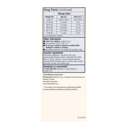 Foster & Thrive™ Children's Ibuprofen Oral Suspension Grape