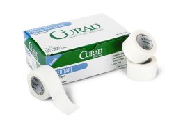 Medline NON270001 Curad Medical Tape, 1 Inch x 10 Yard, 7 to 11 Yard Length, White