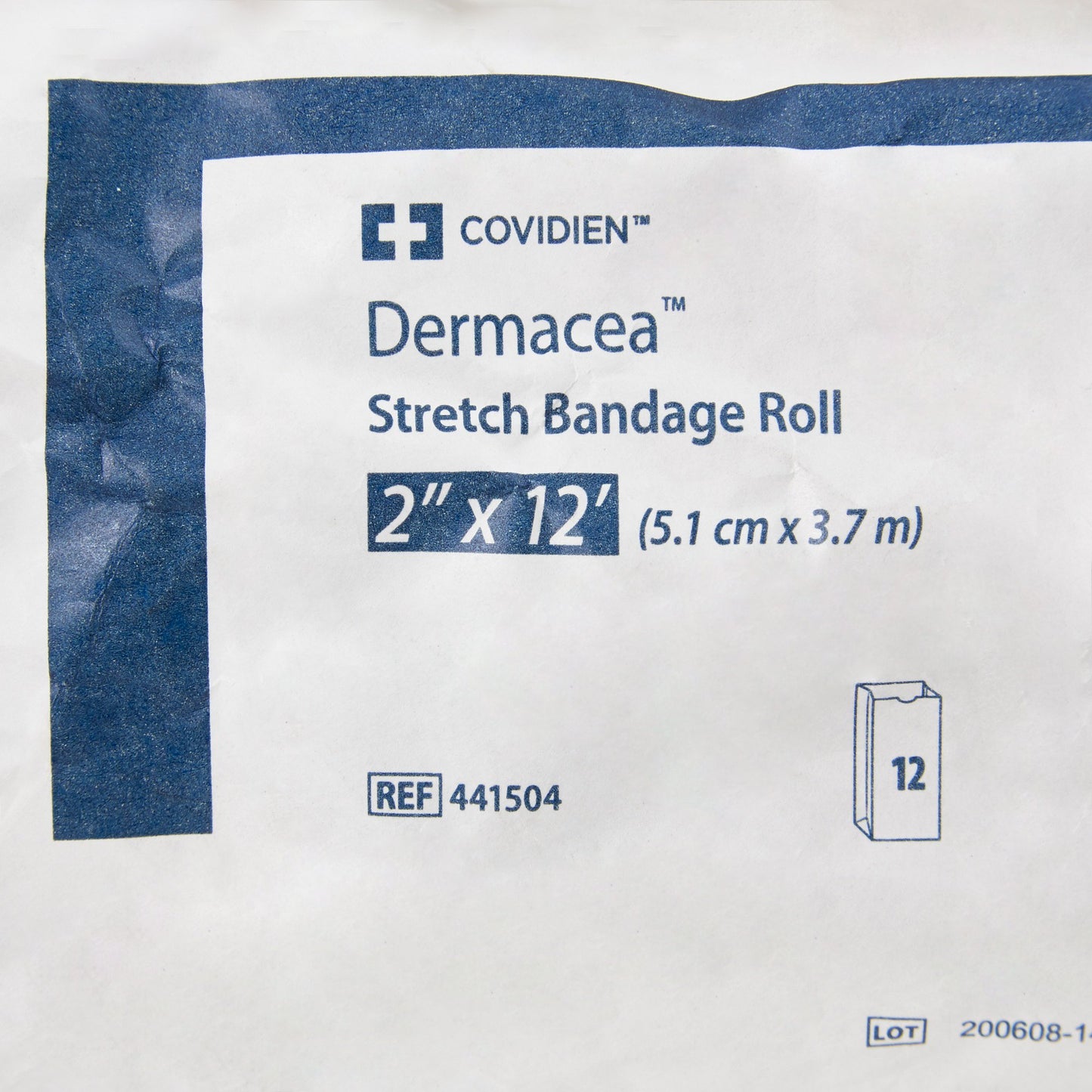 Dermacea™ Sterile Conforming Bandage, 2 Inch x 4 Yard, 1-Ply