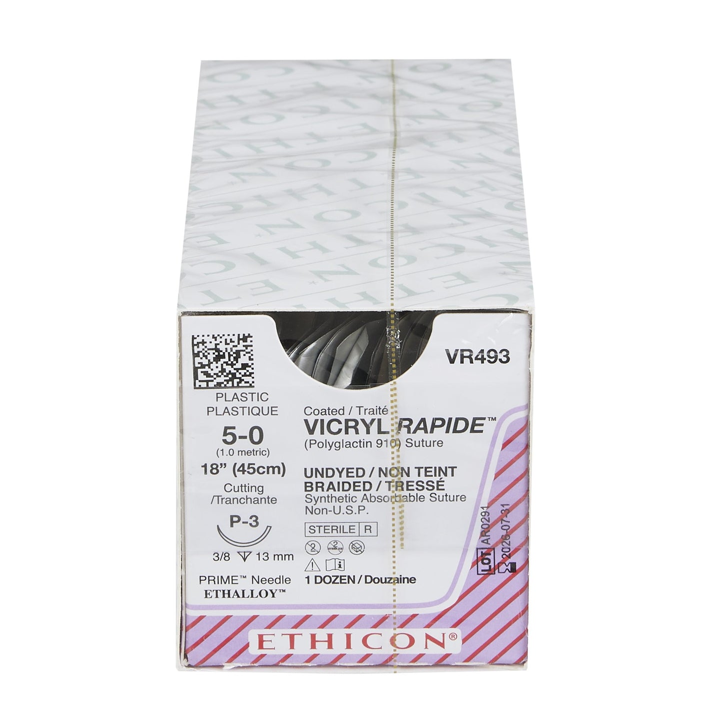 Coated Vicryl™ Rapide Suture with Needle