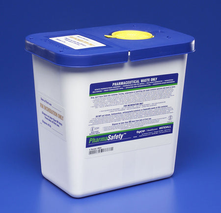 Cardinal 8820 PharmaSafety Pharmaceutical Waste Container, 2 Gallon