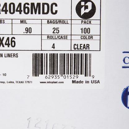 McKesson Extra Heavy Plus Duty Trash Bag, Clear, 45 gal.