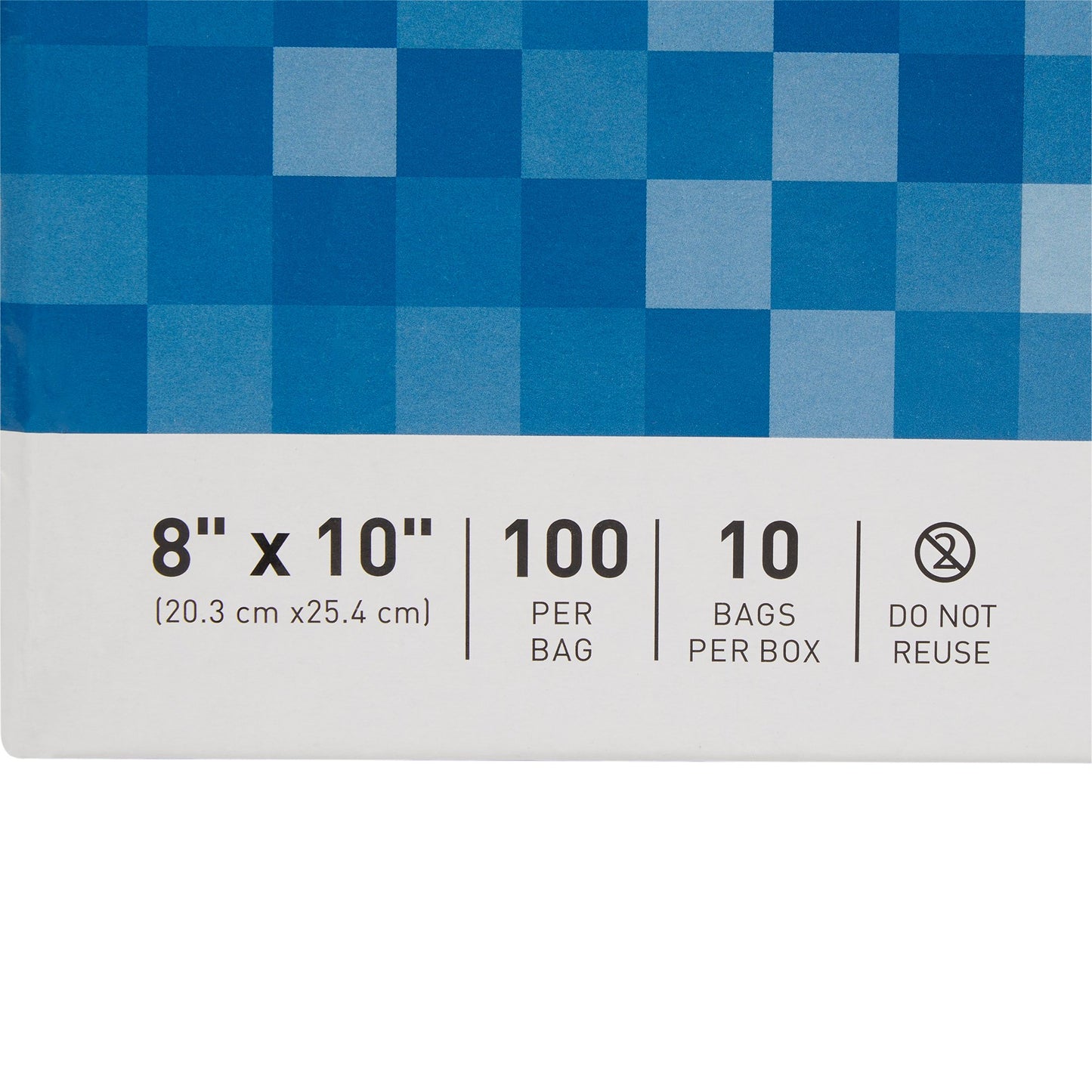McKesson Zip Closure Bag, 8 X 10 Inches