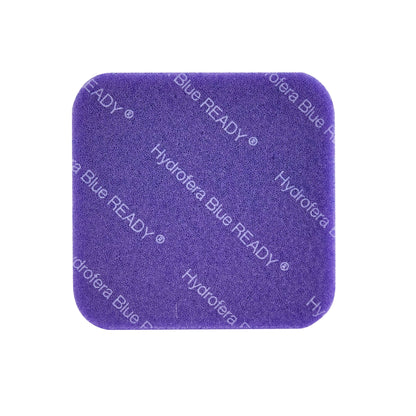 Hollister® Hydrofera Blue Ready™ Antibacterial Foam Dressing, 6.4 x 6.4 cm