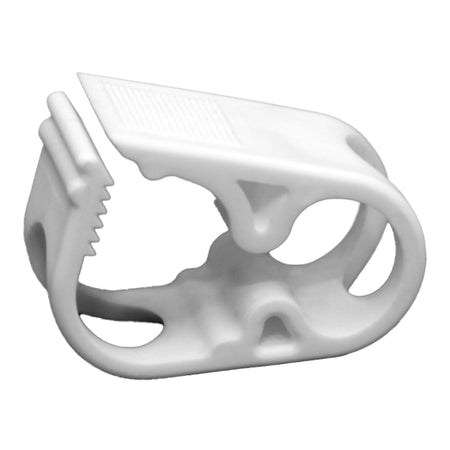 Urocare 699910 Tube Clamp Urocare 3/4 X 1 X 1-1/2 Inch, NonSterile, White