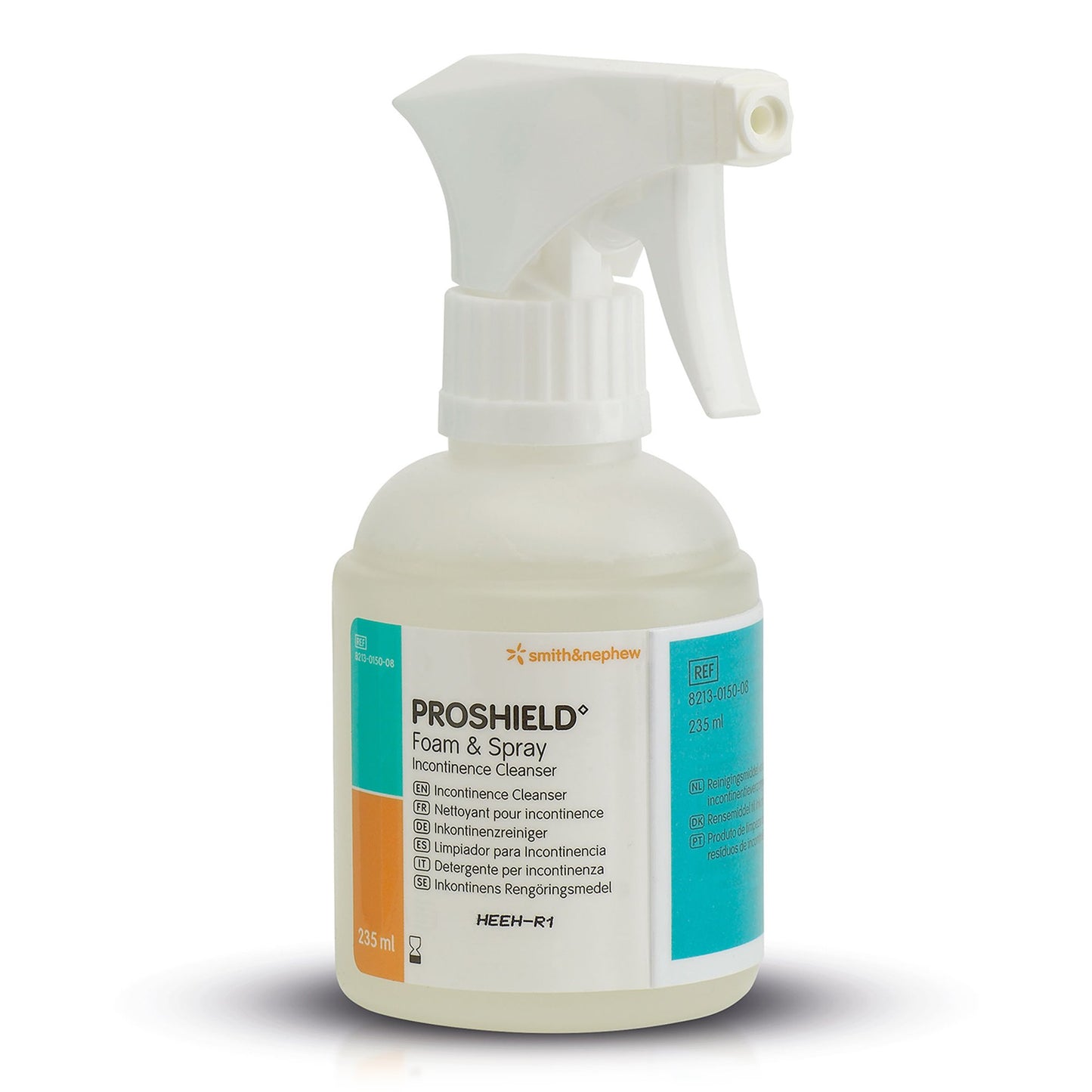 Proshield 2.5% Glycerin Foam & Spray Incontinence Cleanser, 8-ounce Pump Bottle