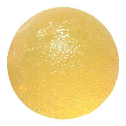 CanDo® Standard Gel Squeeze Ball, Yellow, Extra Light